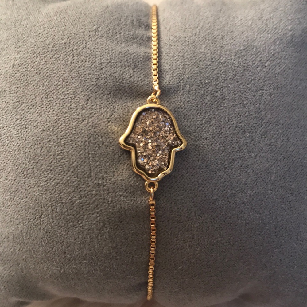 Hamsa hand bracelet